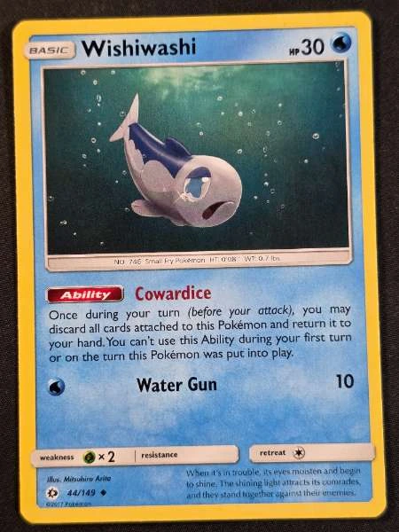 Wishiwashi - Sun & Moon #44/149