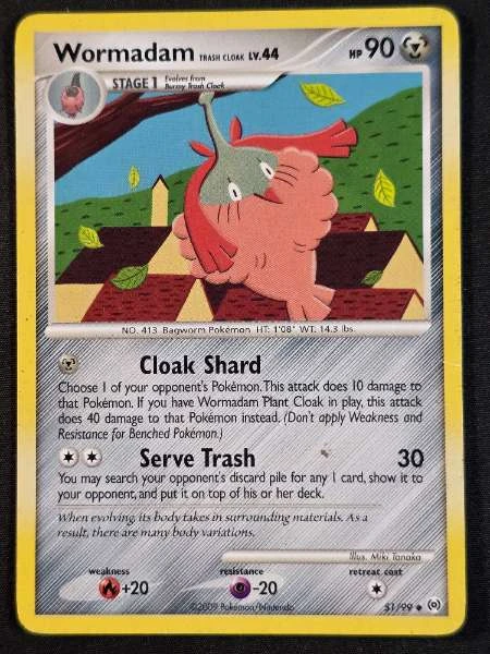 Wormadam Trash Cloak - Arceus #51/99