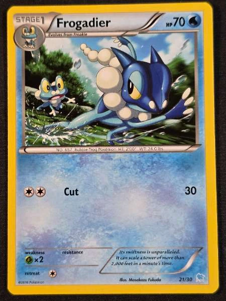 Frogadier - XY Trainer Kit: Pikachu Libre & Suicune #21/30