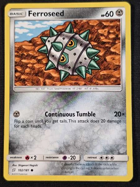 Ferroseed - Team Up #102/181