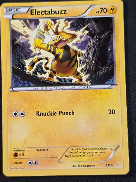 Electabuzz - XY Trainer Kit: Pikachu Libre & Suicune #23/30