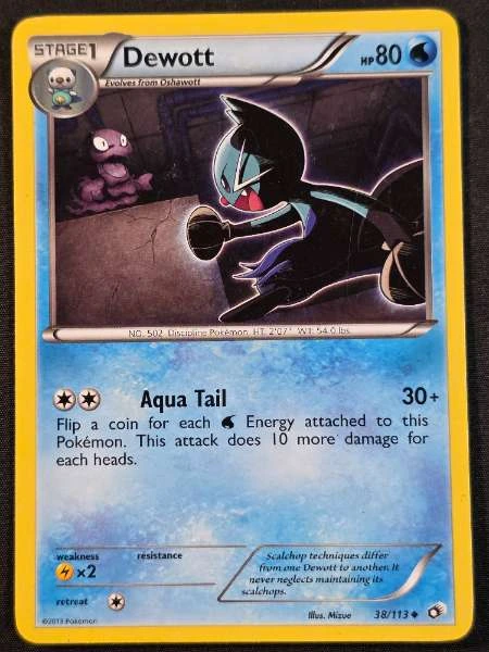 Dewott - Legendary Treasures #38/113