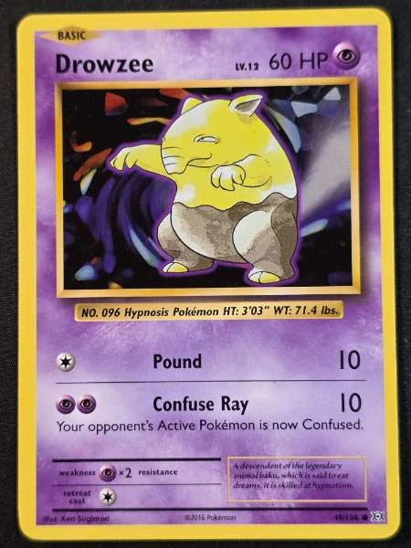 Drowzee - Evolutions #49/108