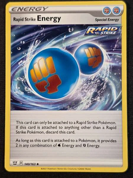 Rapid Strike Energy - Battle Styles #140/163