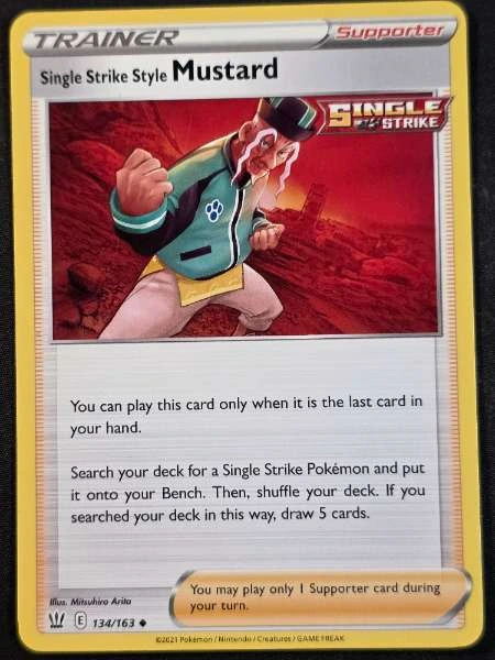 Single Strike Style Mustard - Battle Styles #134/163
