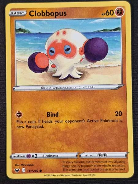 Clobbopus - Sword & Shield #111/202