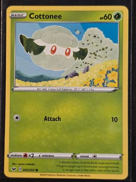 Cottonee - Sword & Shield #005/202