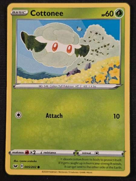 Cottonee - Sword & Shield #005/202