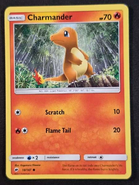 Charmander - Burning Shadows #18/147