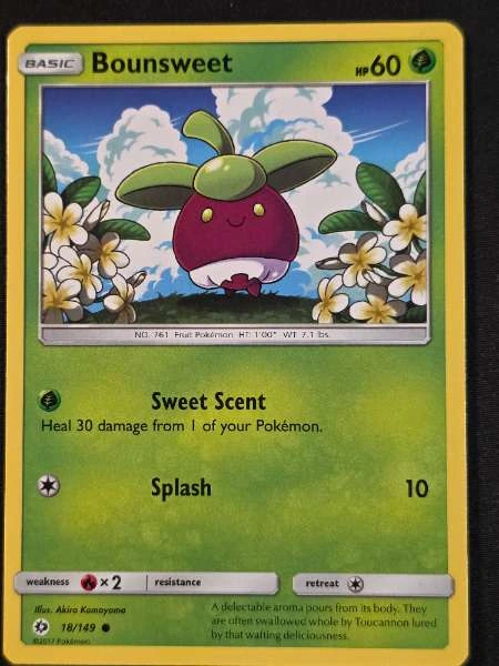Bounsweet - Sun & Moon #18/149