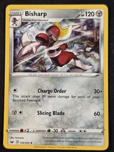 Bisharp - Sword & Shield #134/202