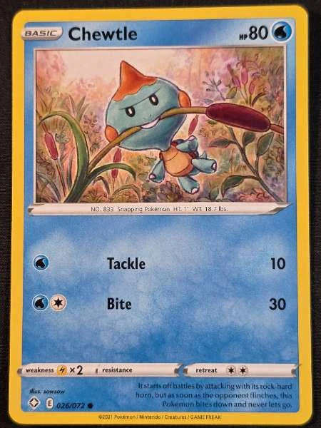 Chewtle - Shining Fates #026/072