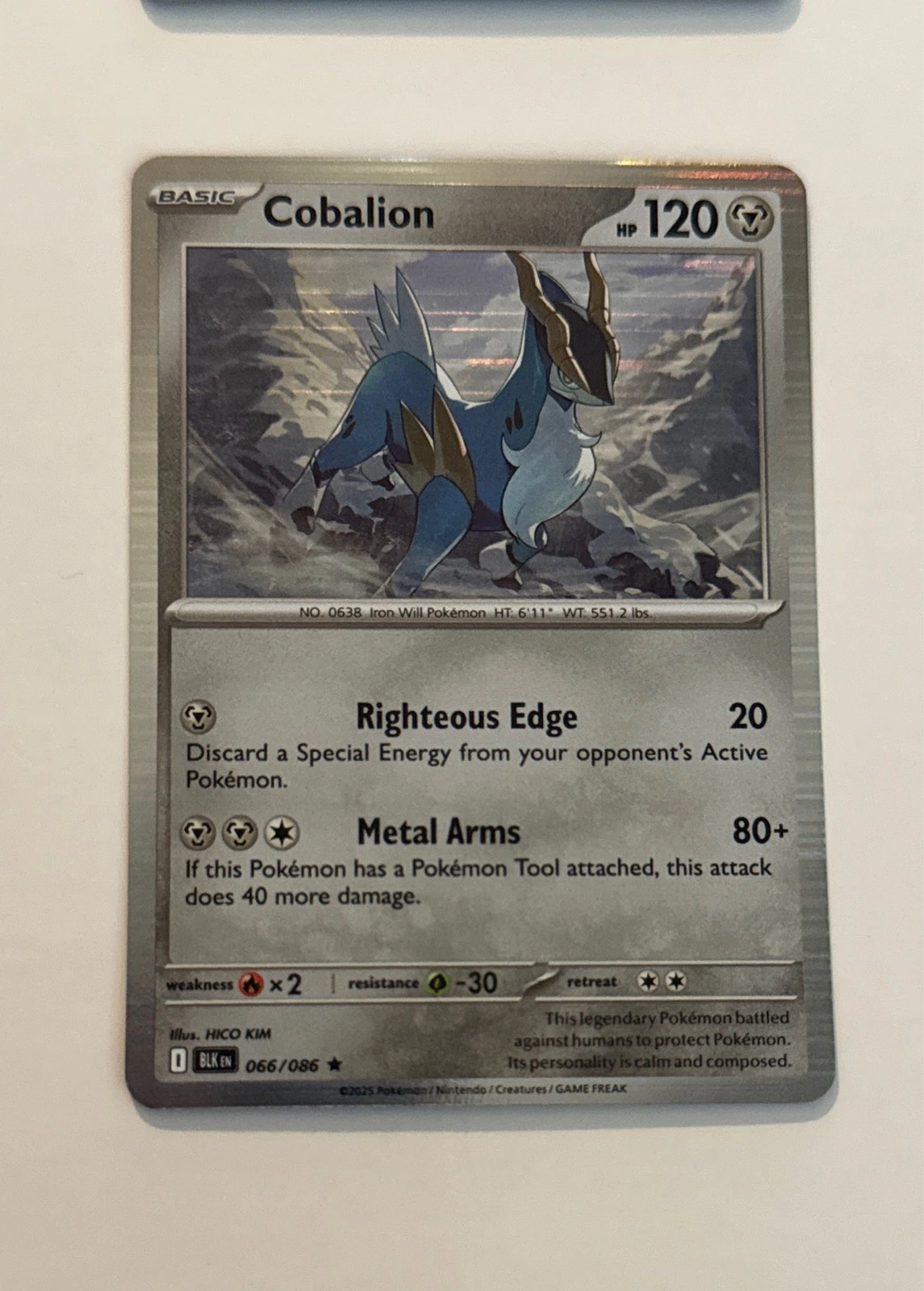 Cobalion - Black & White #066/086