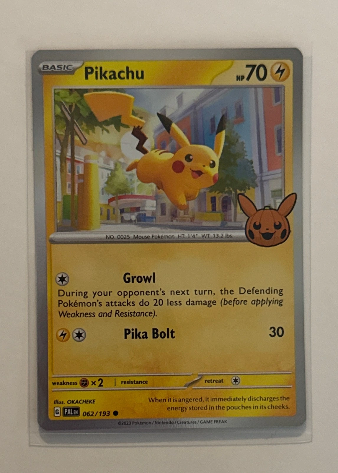 Pikachu - Pokémon Trick or Trade BOOster Bundle #062/193