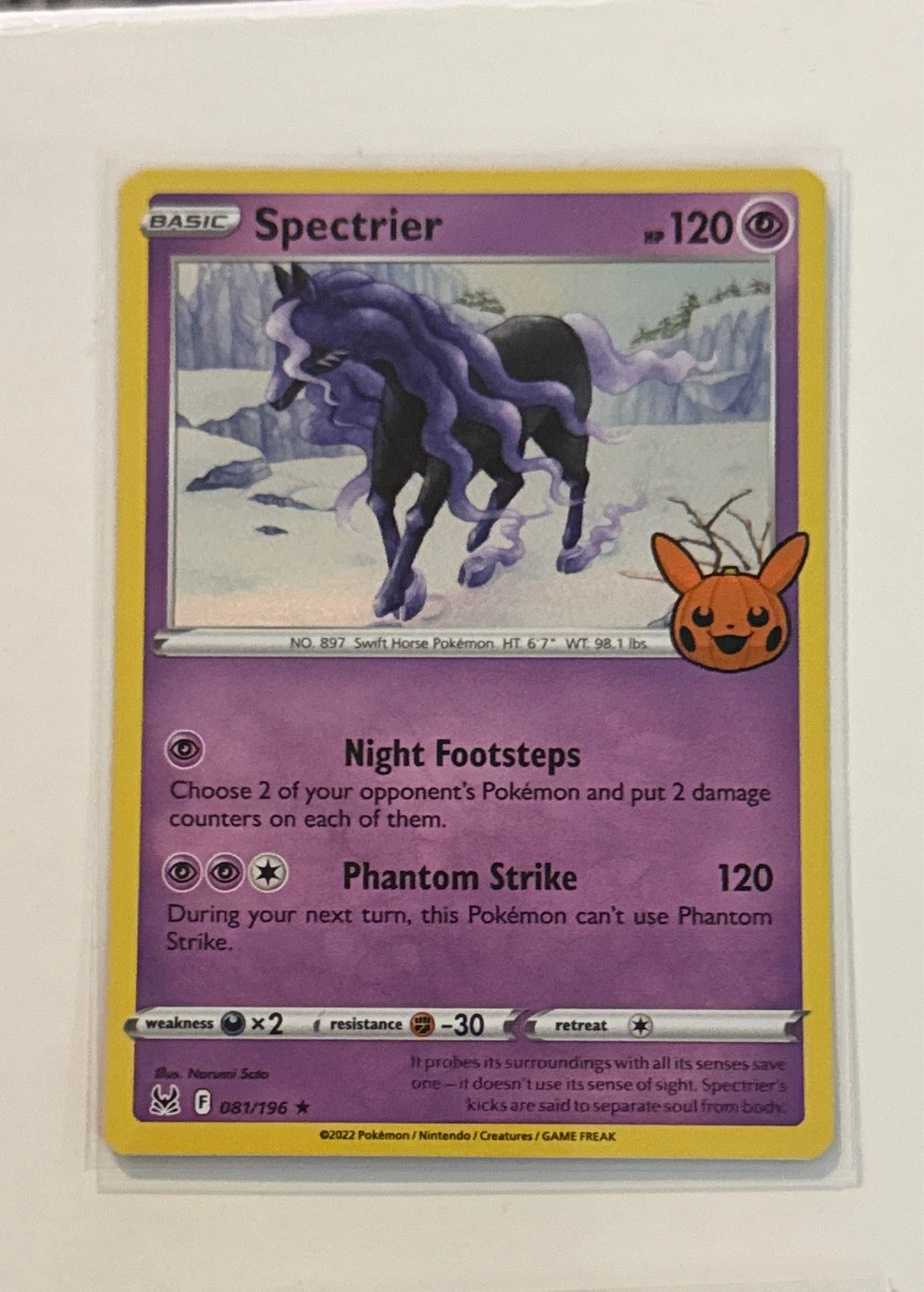 Spectrier - Pokémon Trick or Trade BOOster Bundle #081/196