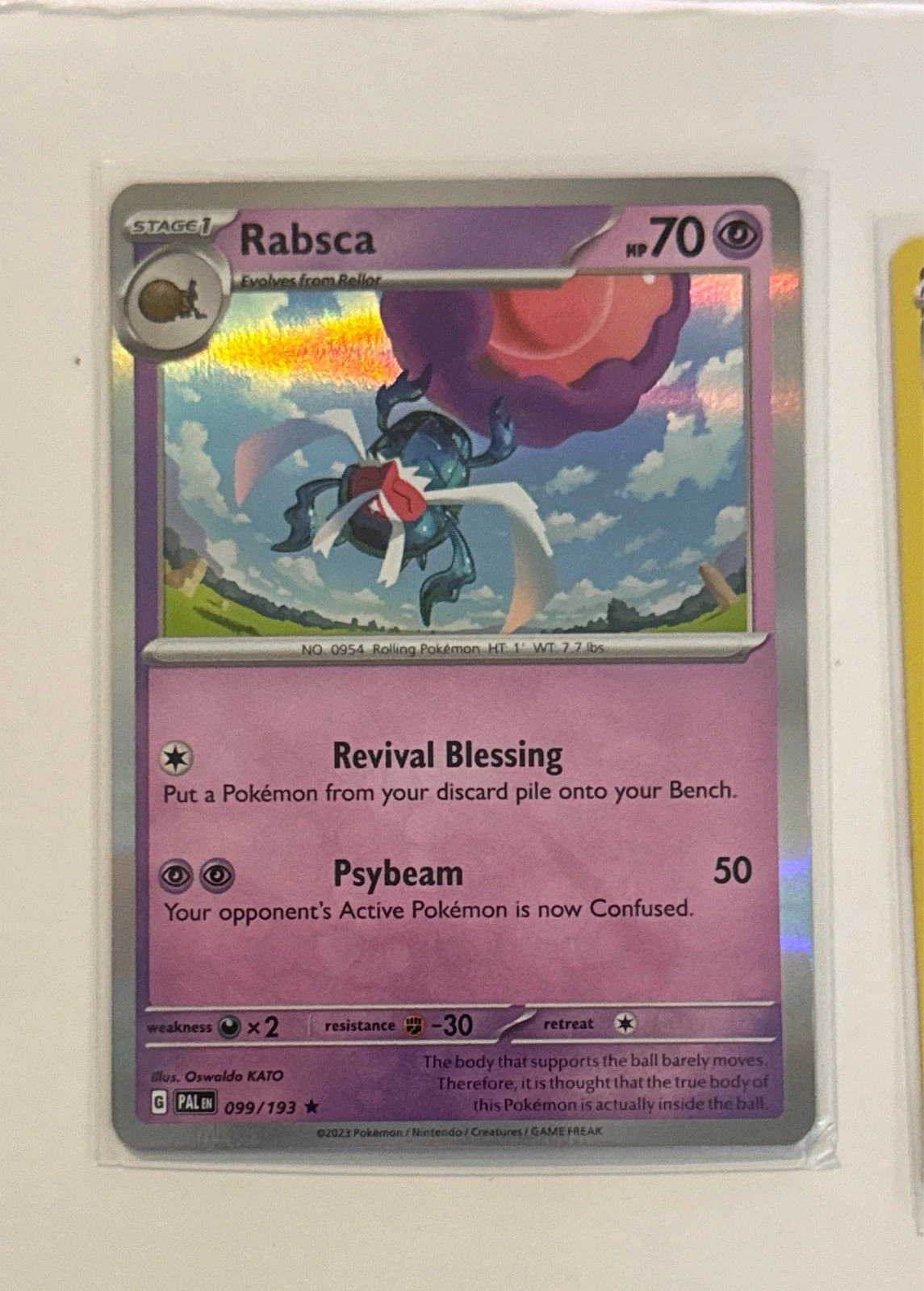 Rabsca - Paldea Evolved #099/193
