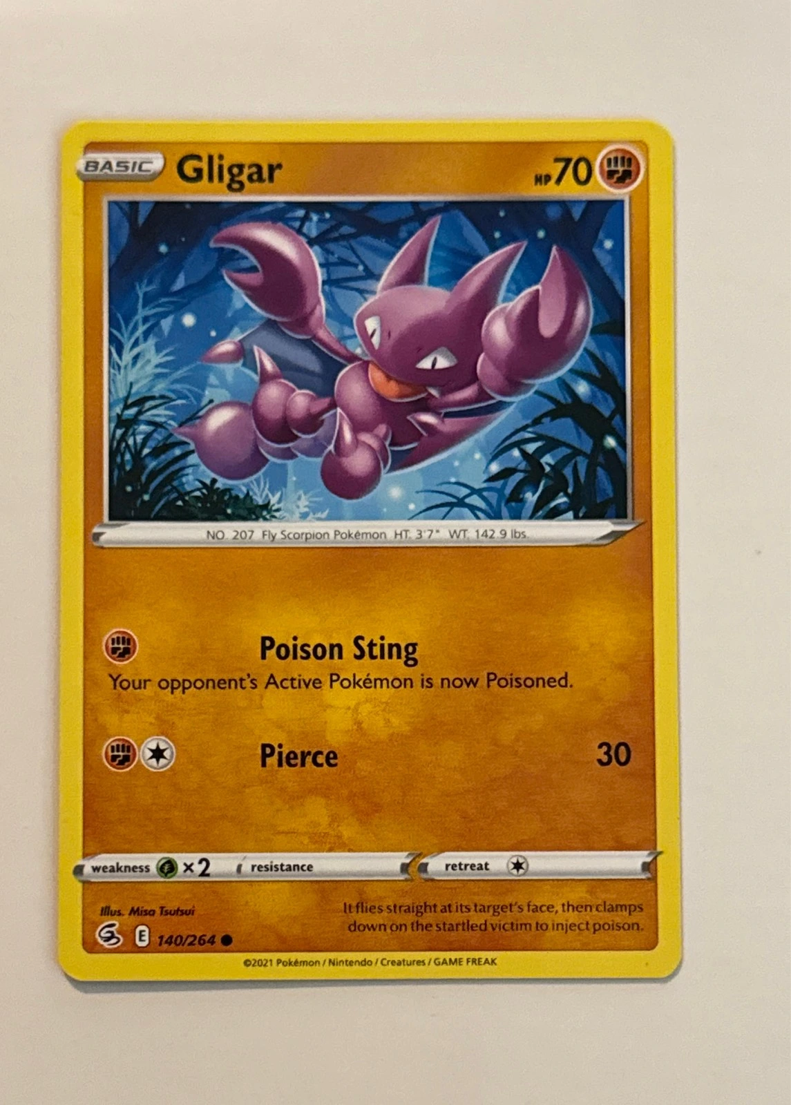 Gligar - Fusion Strike #140/264
