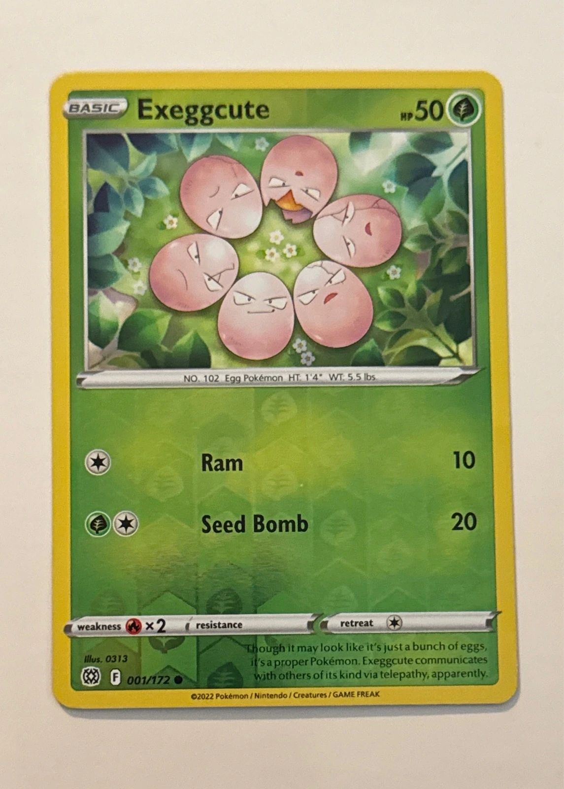 Exeggcute - Brilliant Stars #001/172