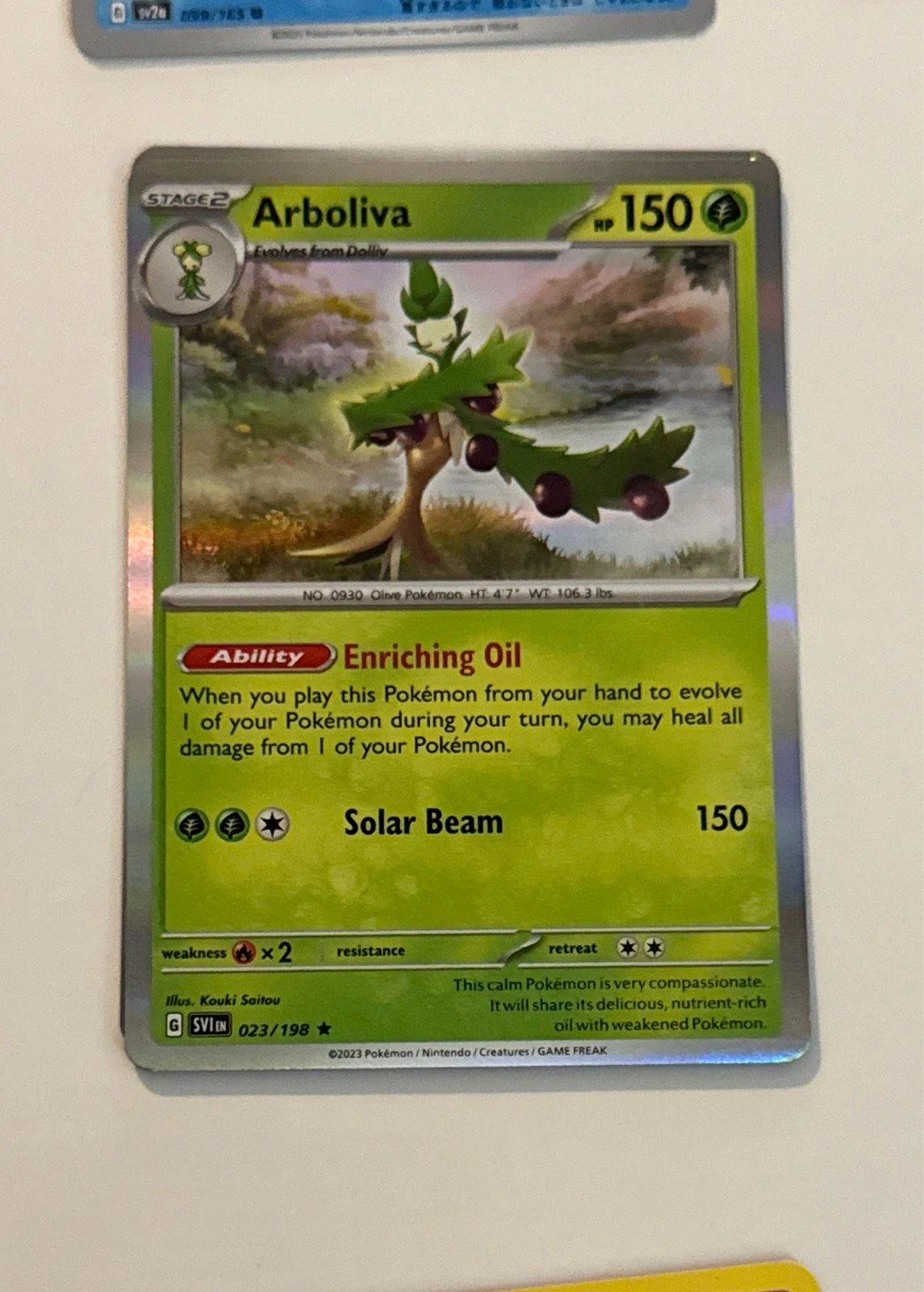 Arboliva - Scarlet & Violet #023/198