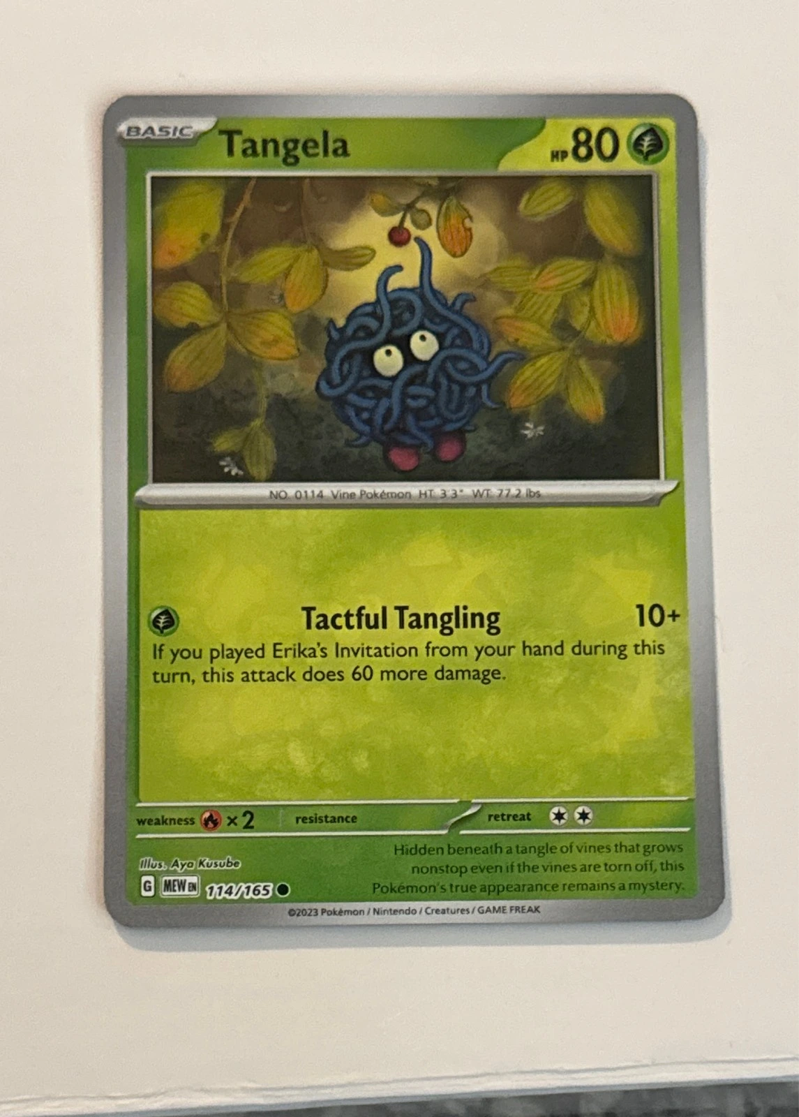 Tangela - Pokémon 151 #114/165