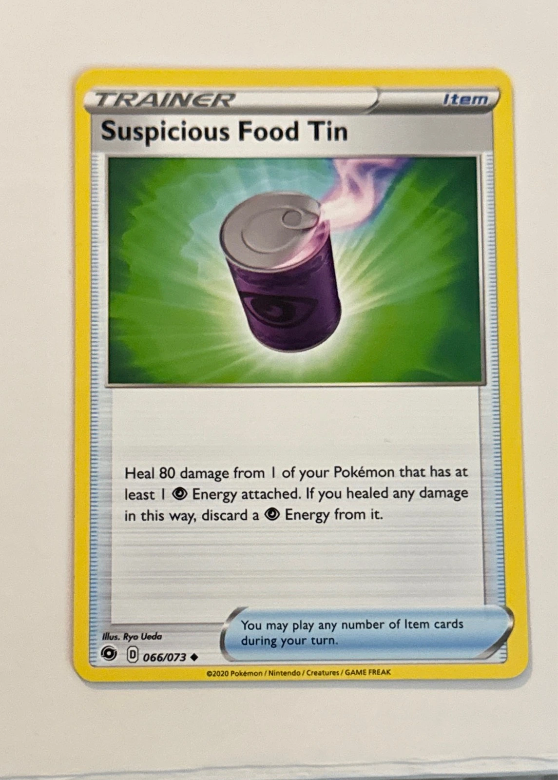 Suspicious Food Tin - Darkness Ablaze #066/073