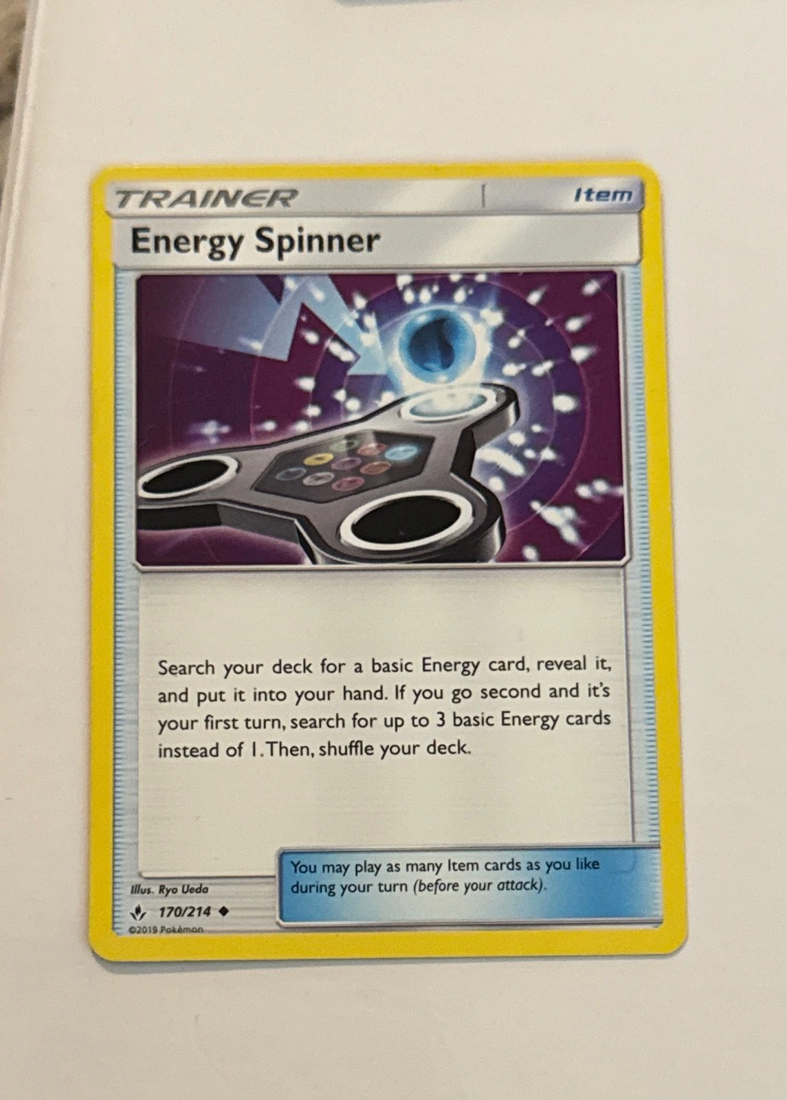 Energy Spinner - Unbroken Bonds #170/214