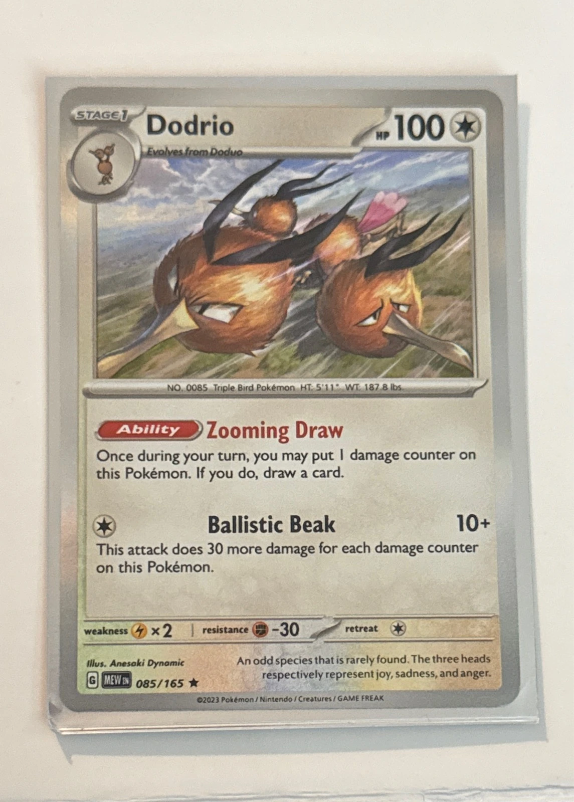 Dodrio - Pokémon 151 #085/165