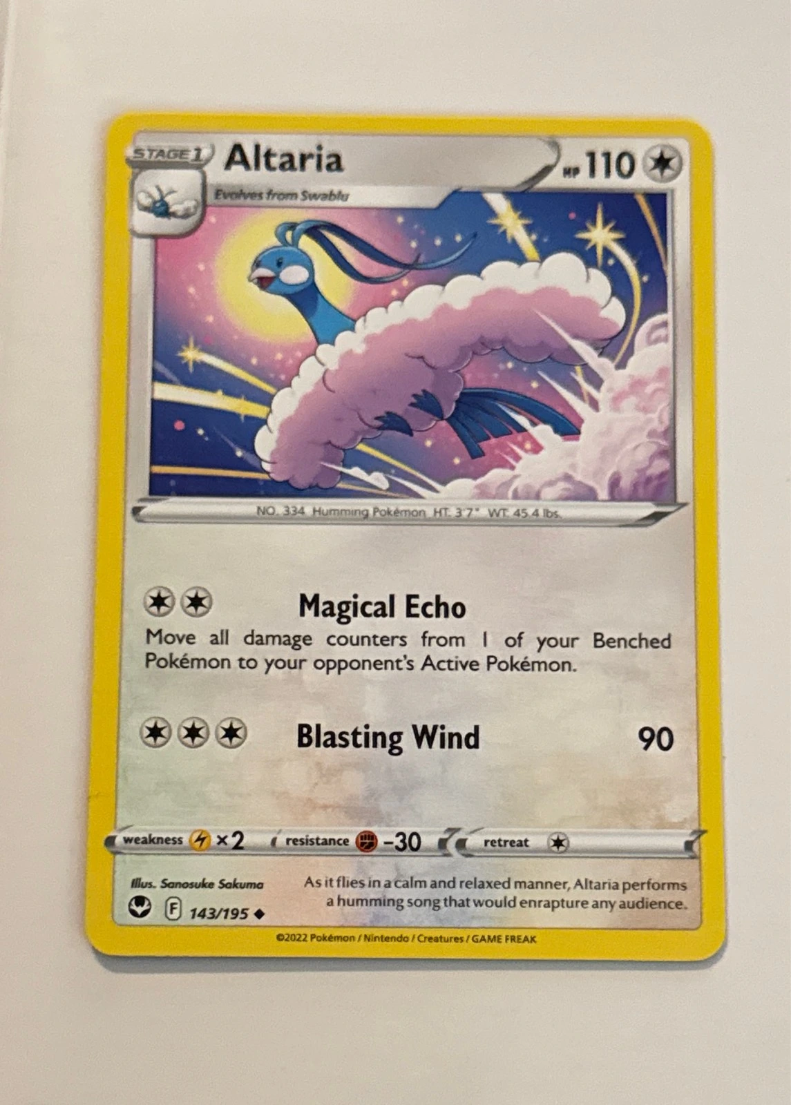 Altaria - Silver Tempest #143/195
