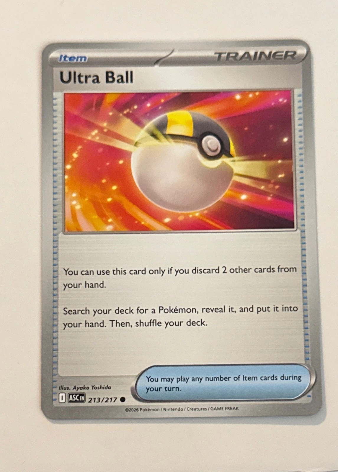 Ultra Ball - Ascension #213/217