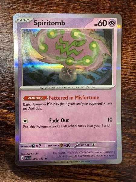 Spiritomb - Paldea Evolved #089/193
