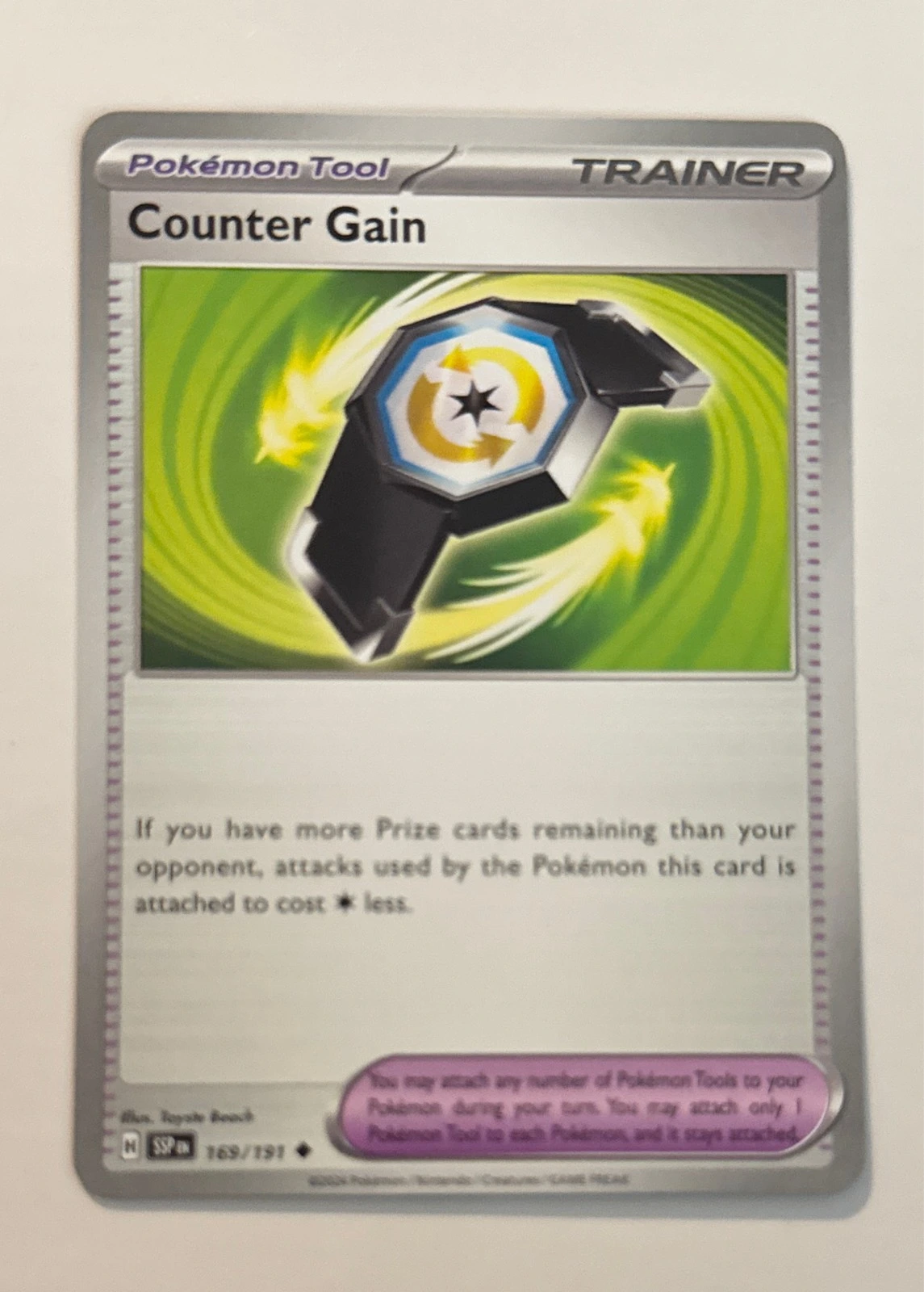 Counter Gain - Surging Sparks #169/191