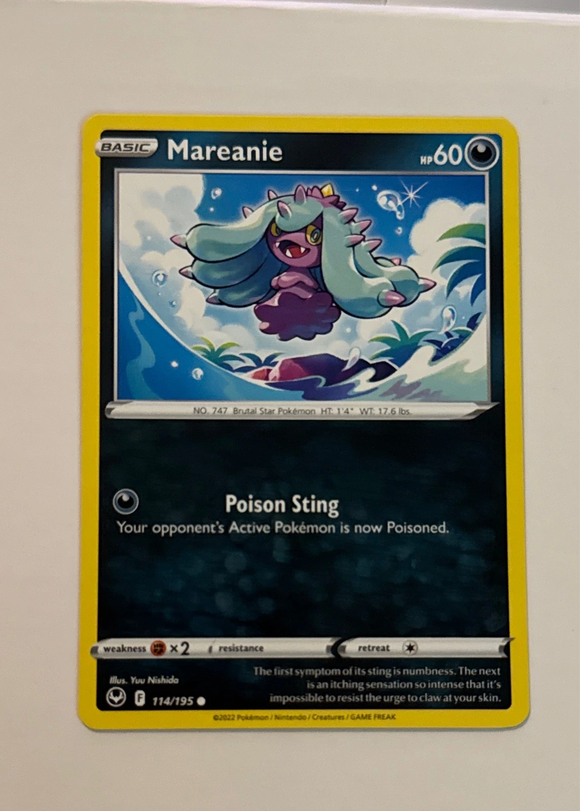 Mareanie - Silver Tempest #114/195