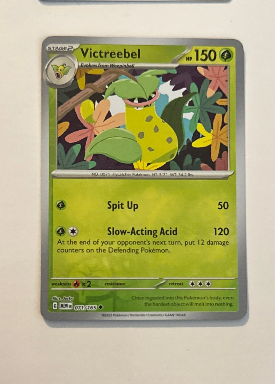 Victreebel - Pokémon 151 #071/165