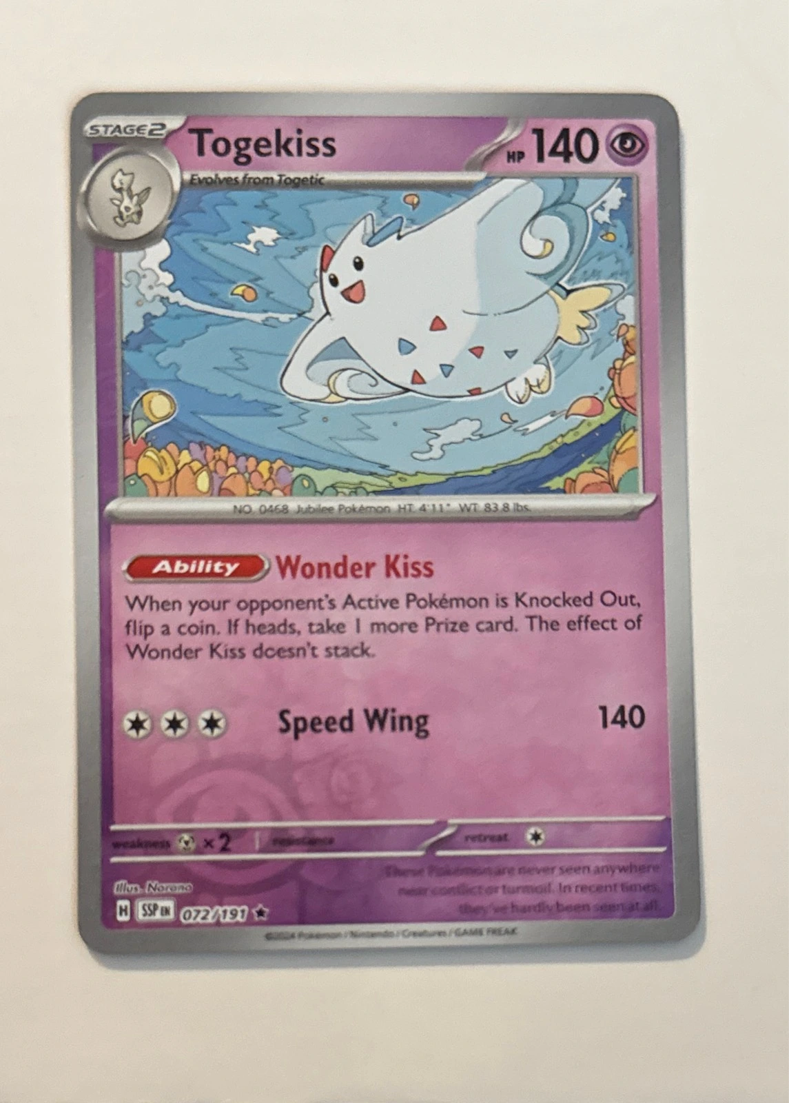 Togekiss - Stellar Crown #072/191