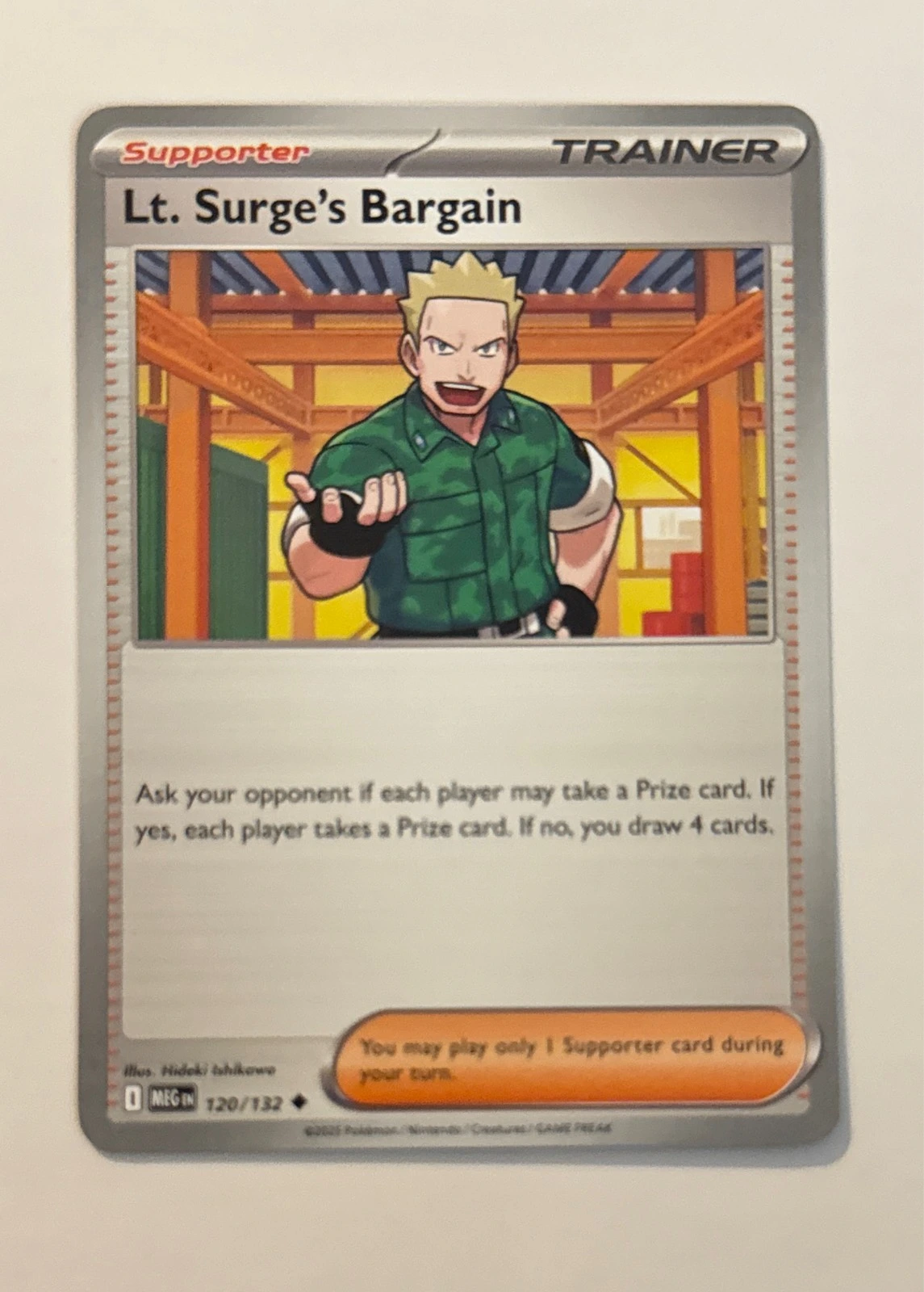 Lt. Surge's Bargain - Pokémon GO #120/132