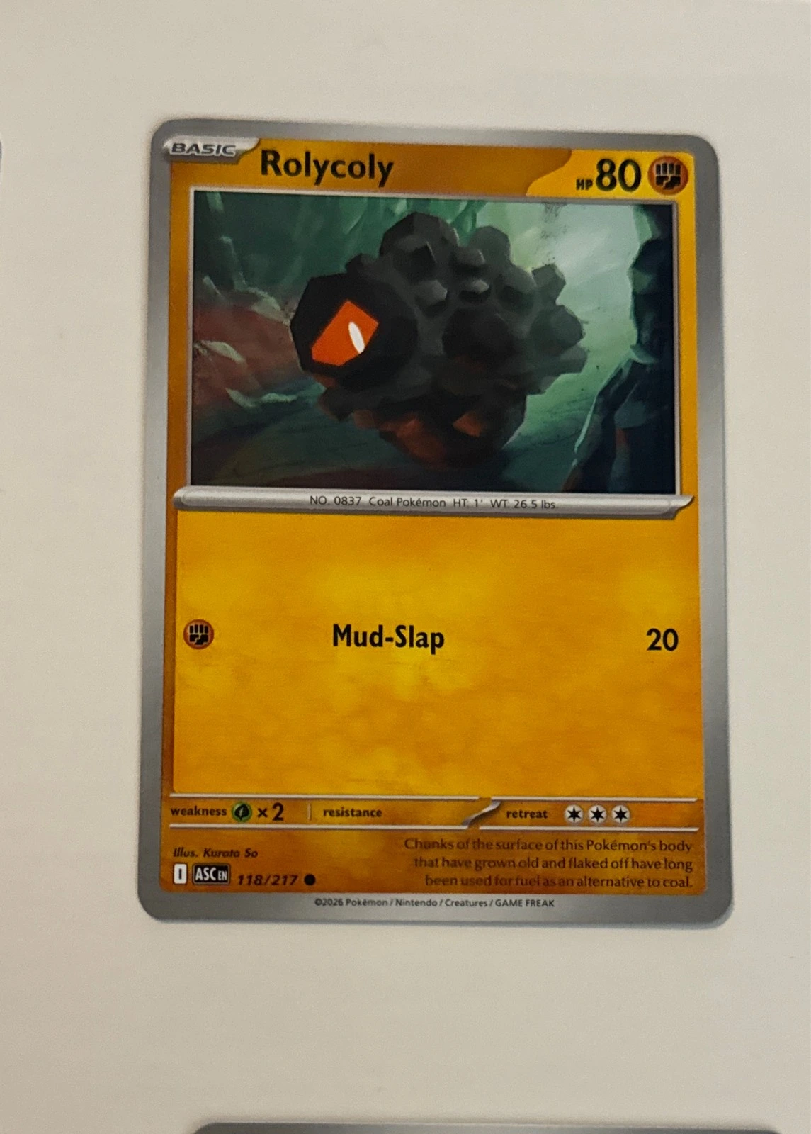 Rolycoly - Ascension #118/217
