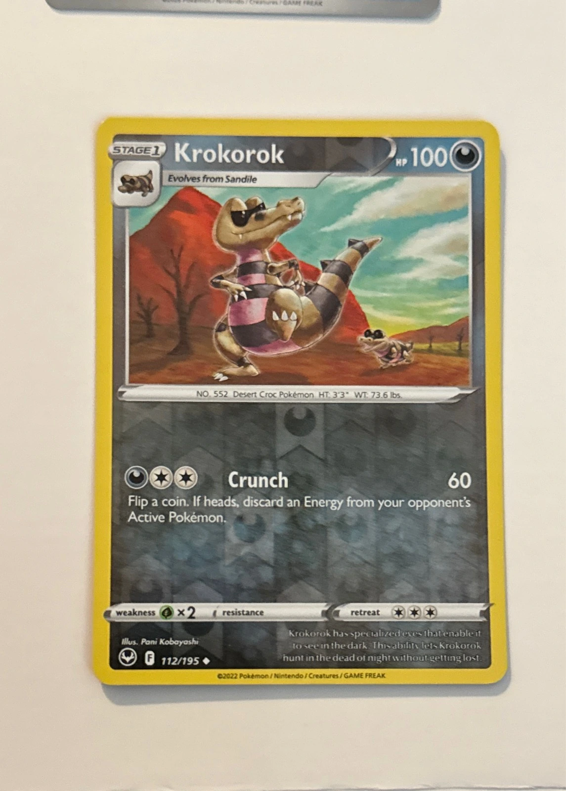 Krokorok - Silver Tempest #112/195