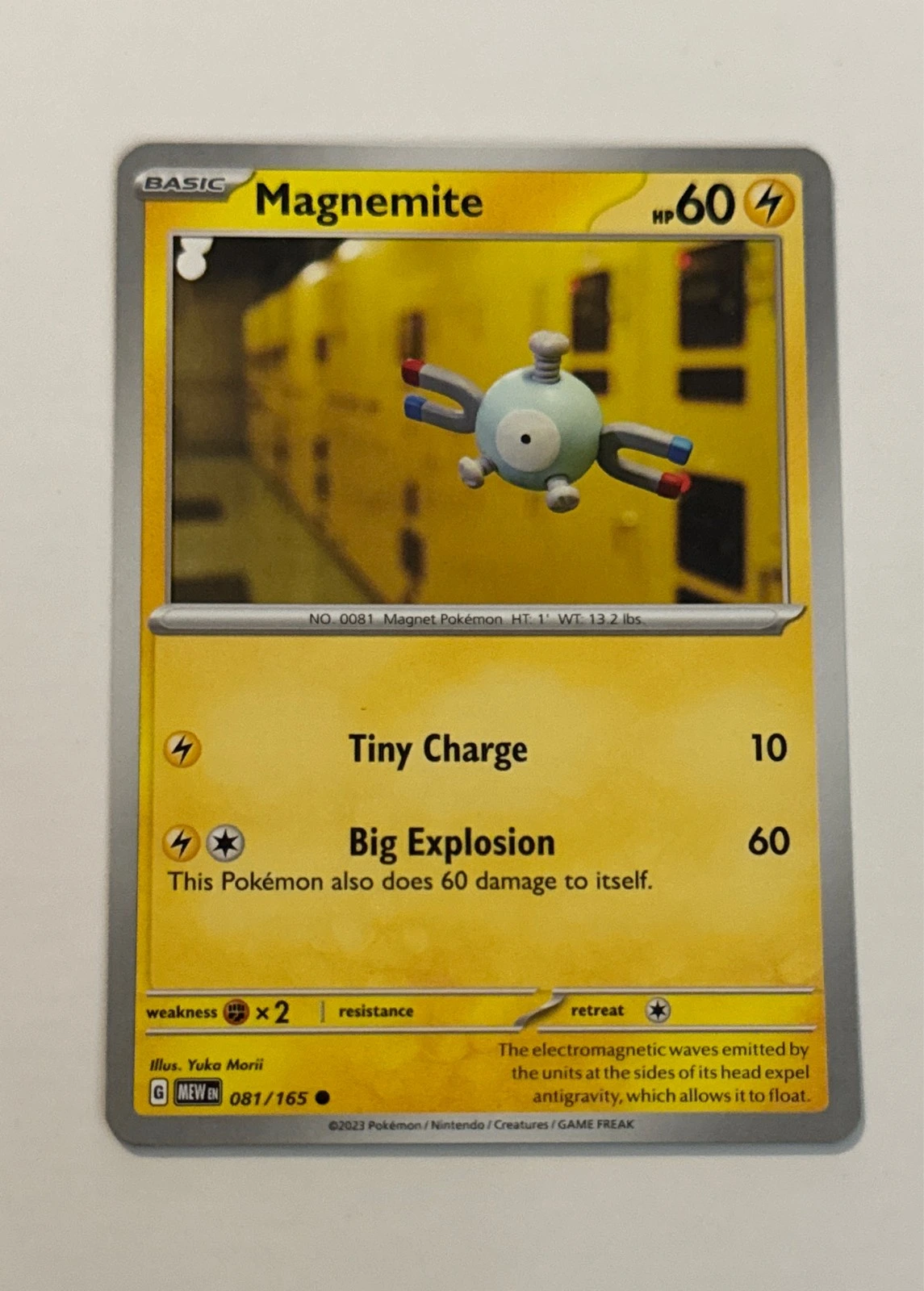 Magnemite - Pokémon 151 #081/165