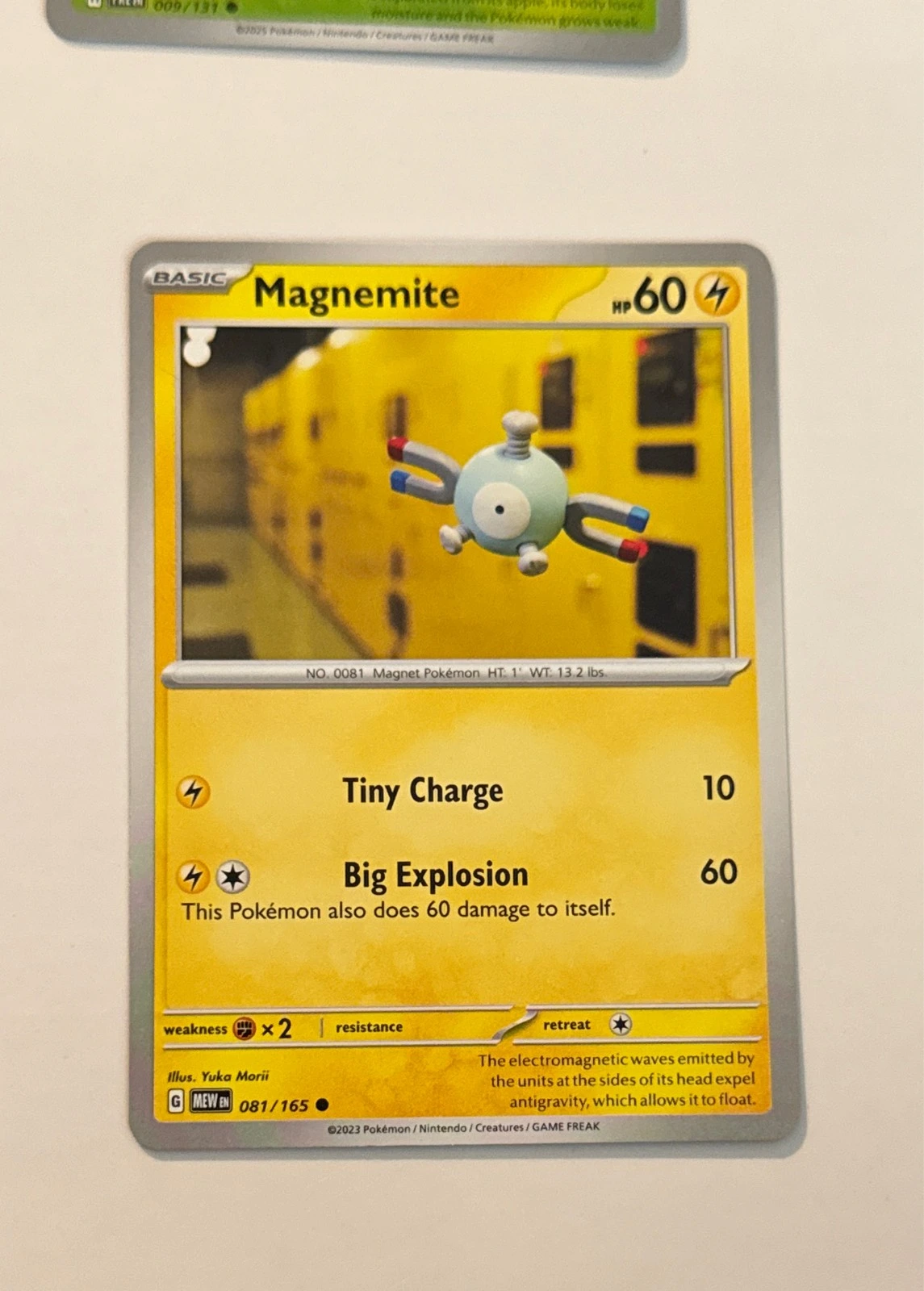 Magnemite - Pokémon 151 #081/165