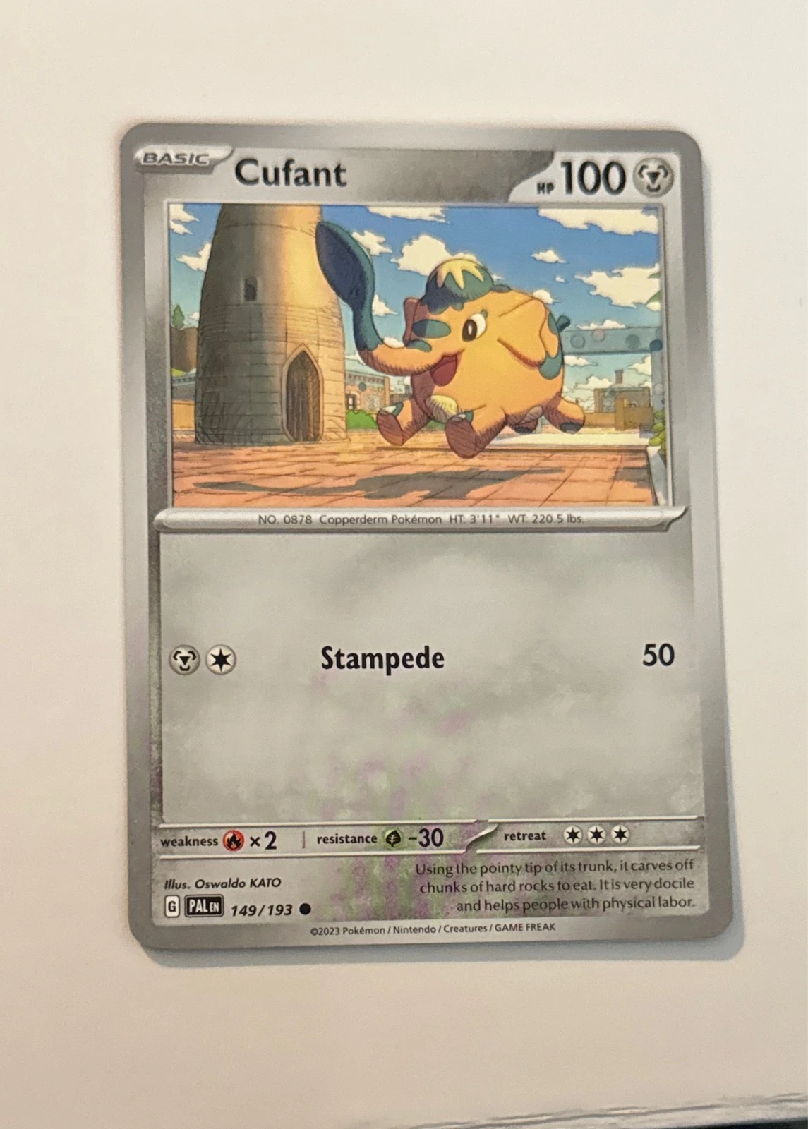 Cufant - Scarlet & Violet: Paldea Evolved #149/193