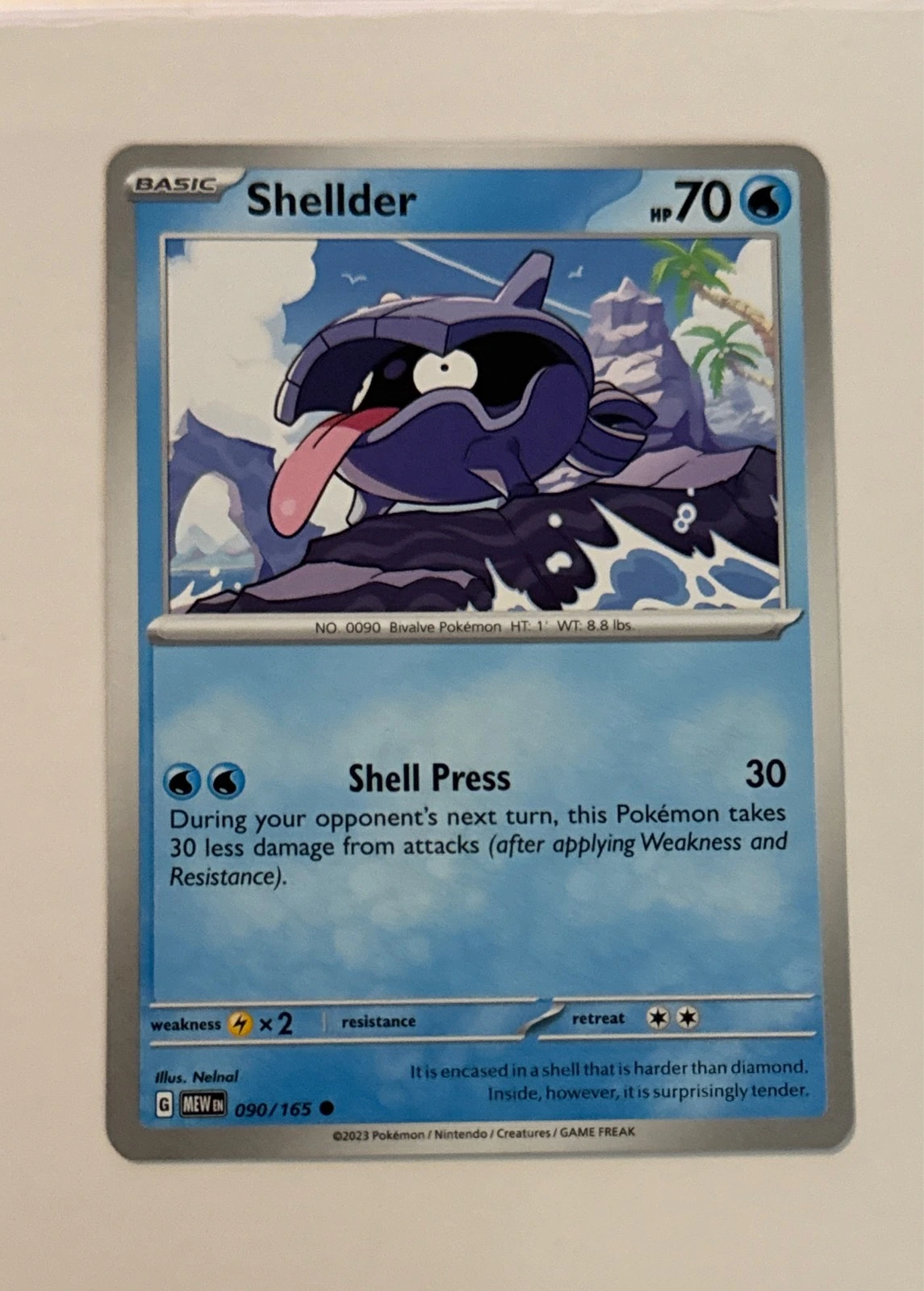 Shellder - Pokémon 151 #090/165