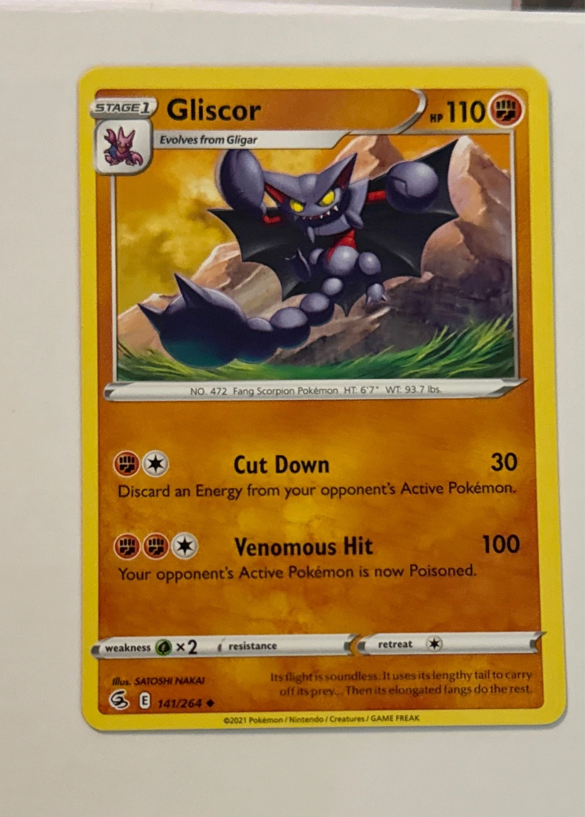 Gliscor - Fusion Strike #141/264