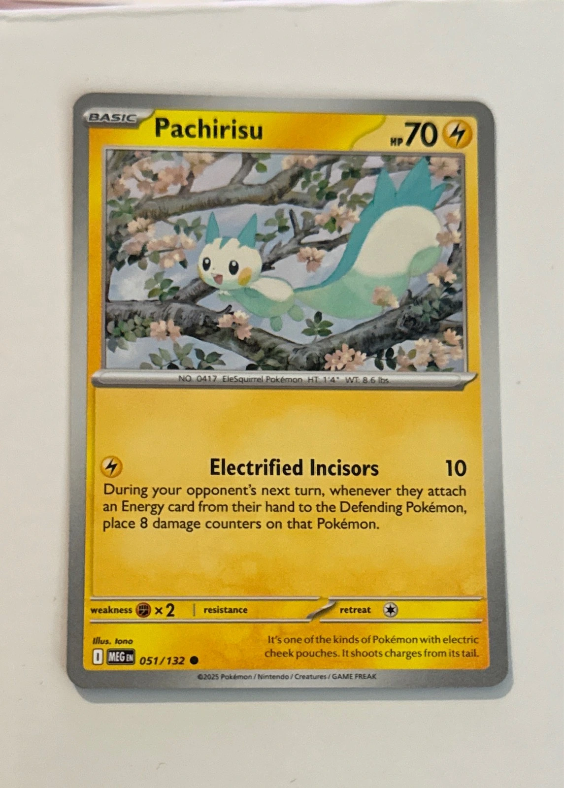 Pachirisu - Pokémon TCG: Scarlet & Violet—Prismatic Evolutions #051/132