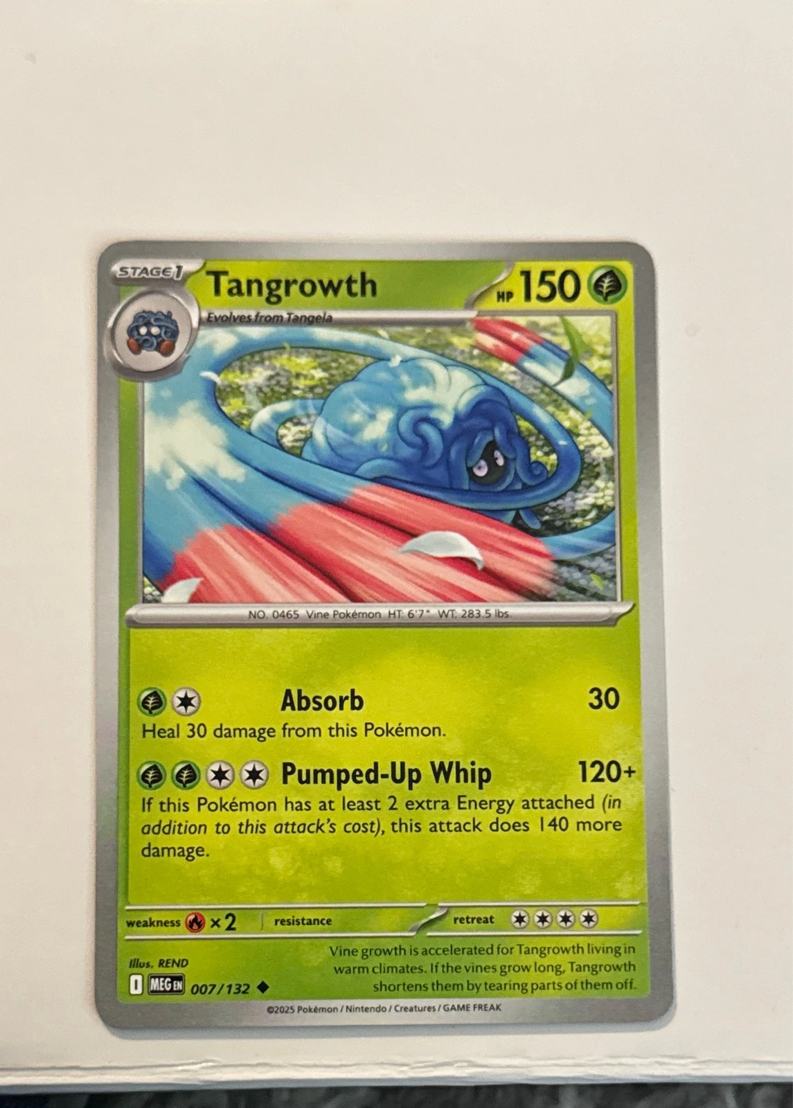 Tangrowth - Stellar Crown #007/132