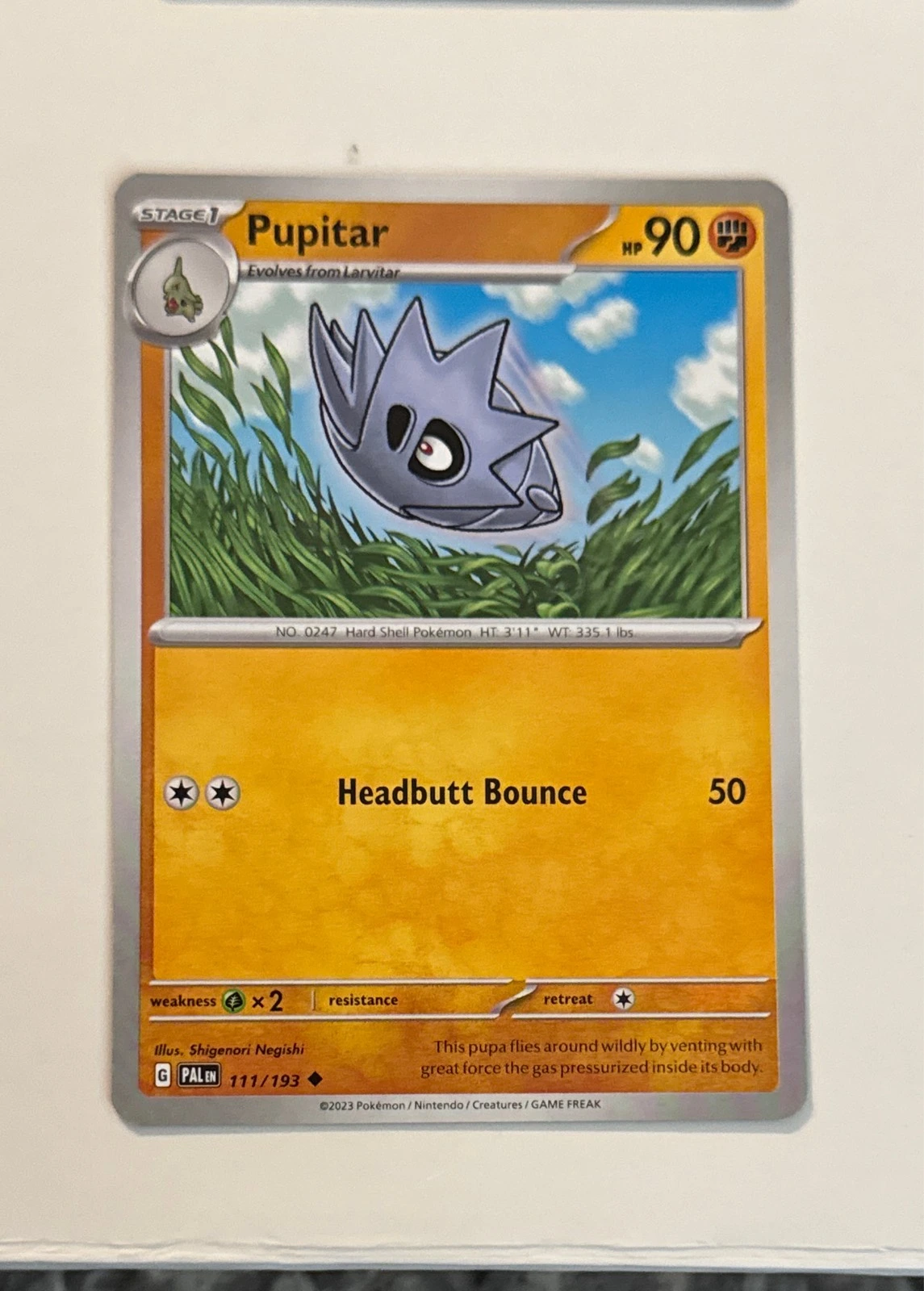 Pupitar - Paldea Evolved #111/193