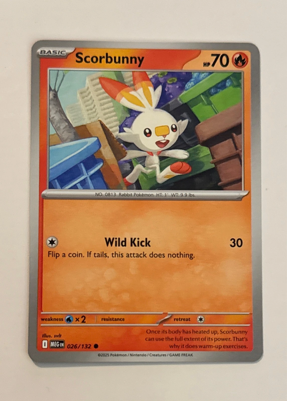 Scorbunny - Pokémon TCG: Scarlet & Violet—Prismatic Evolutions #026/132