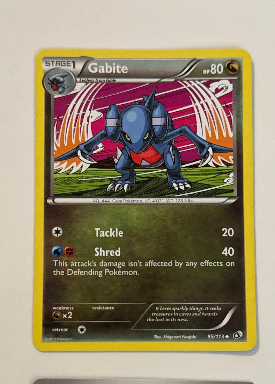 Gabite - Dragon Vault #95/113