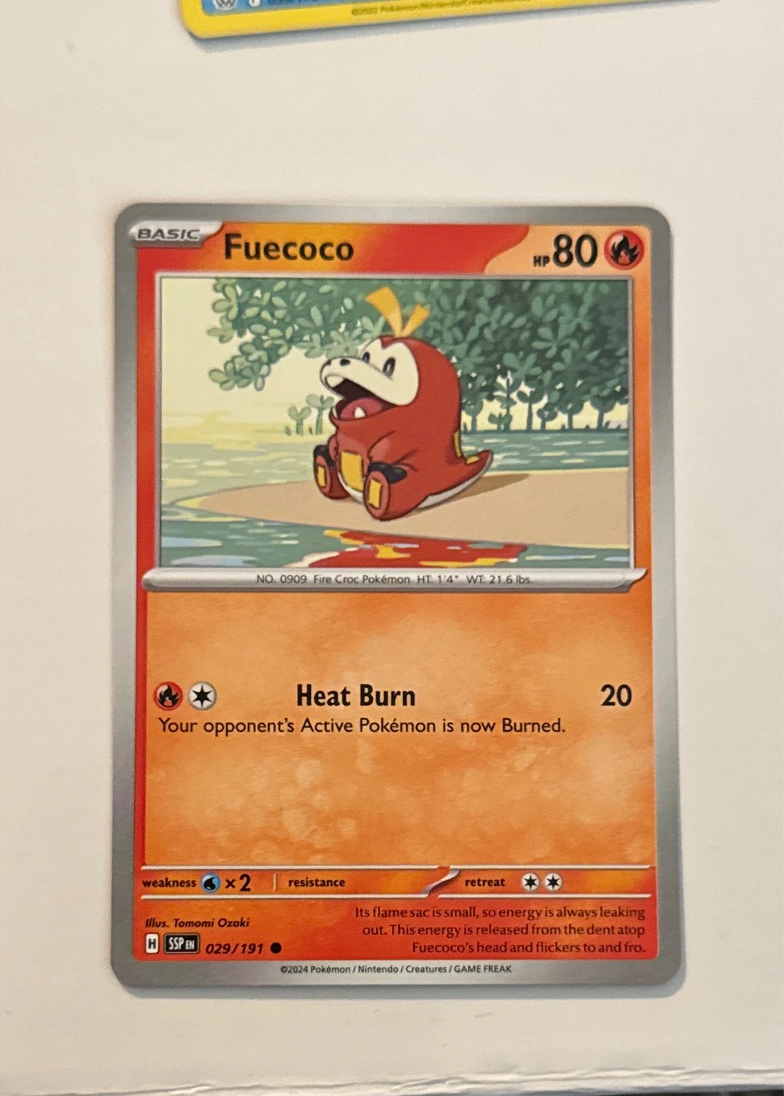 Fuecoco - Stellar Crown #029/191