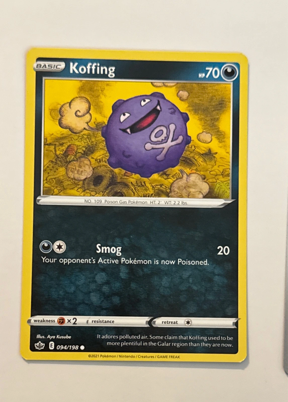 Koffing - Chilling Reign #094/198