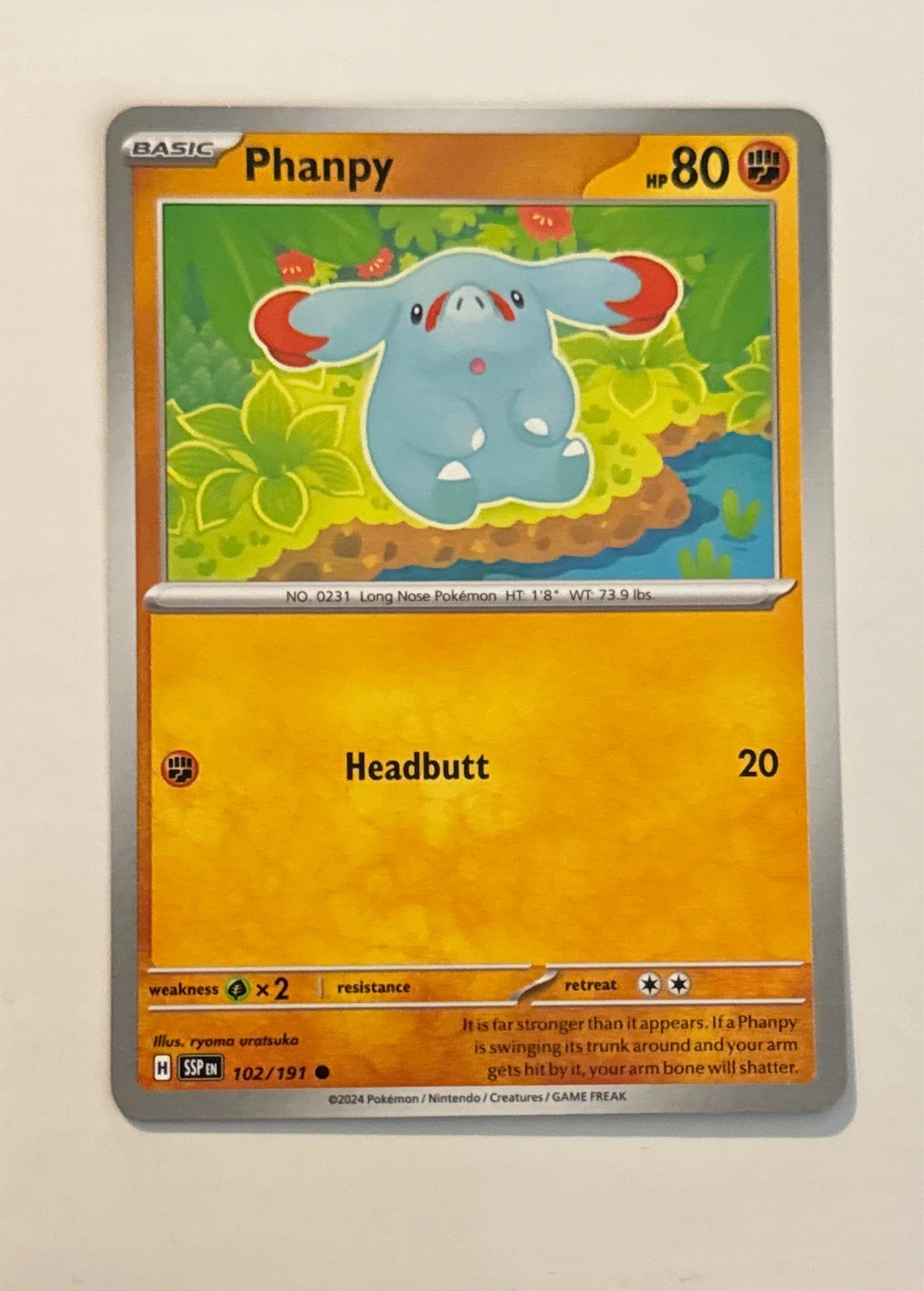 Phanpy - Stellar Crown #102/191